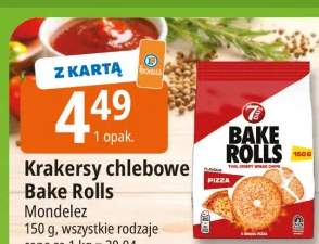 Krakersy chlebowe Bake Rolls pizza