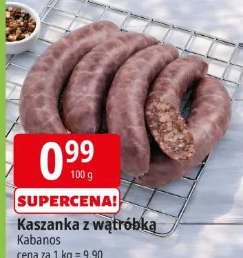 Kaszanka z wątróbką Kabanos