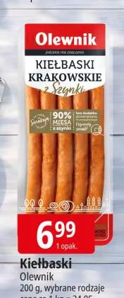 Kiełbaski krakowskie z szynki