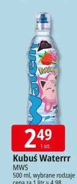 Napój Waterrr MWS wybrane rodzaje