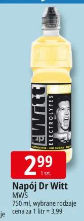 Napój Dr Witt MWS wybrane rodzaje