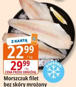 Filet morszczuka bez skóry mrożony bez glazury