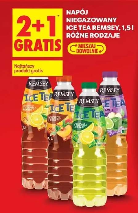 Napój niegazowany Ice Tea z czarnej herbaty