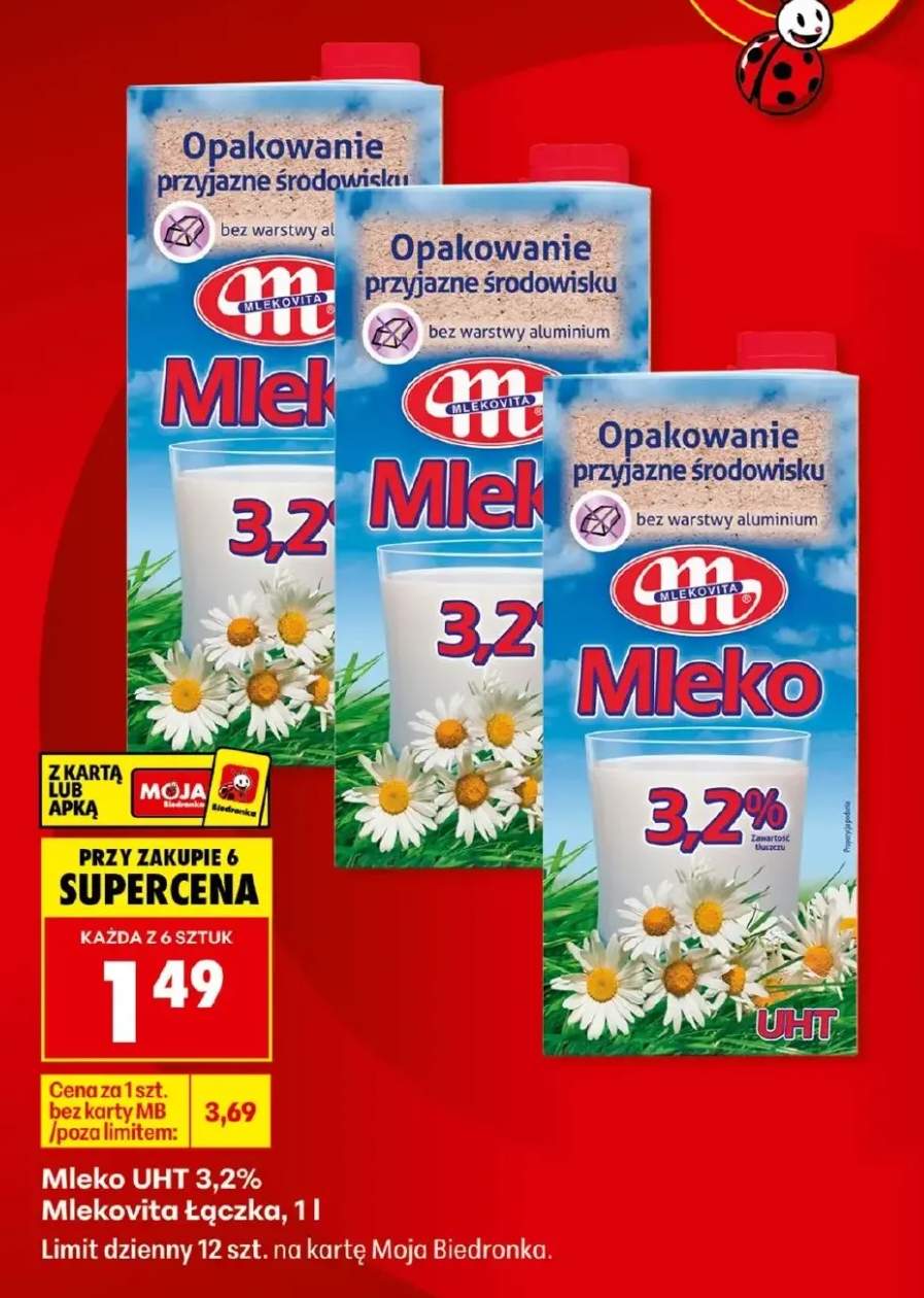Mleko UHT 3,2%