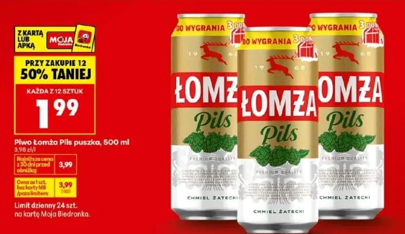 Piwo Pils puszka
