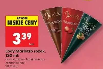Lody rożek czekoladowe