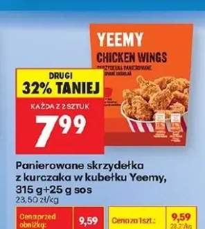 Skrzydełka z kurczaka panierowane w kubełku