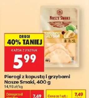 Pierogi z kapustą i grzybami