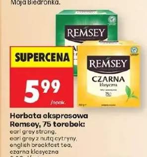 Herbata ekspresowa earl grey strong