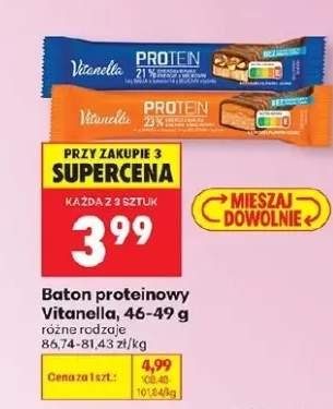 Baton proteinowy różne rodzaje