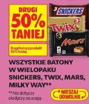 Batony Snickers w wielopaku