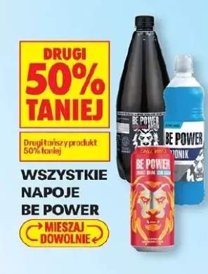 Napój energetyczny Be Power różne rodzaje