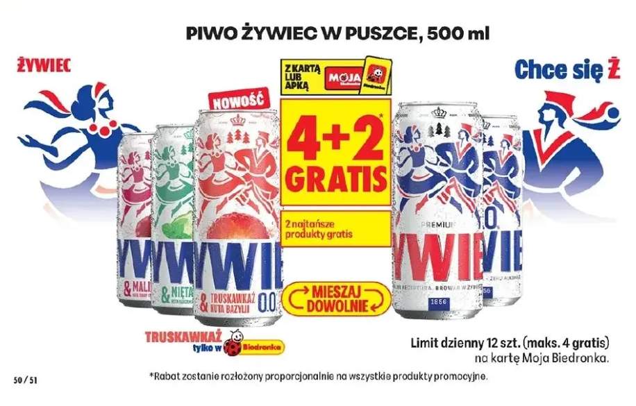 Piwo Żywiec w puszce