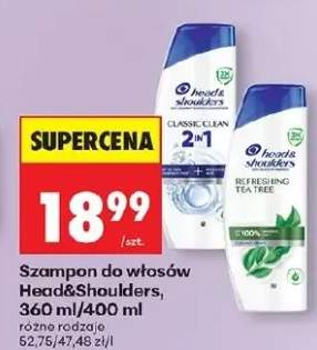 Szampon do włosów Classic Clean 2in1