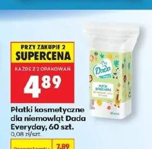 Płatki kosmetyczne dla niemowląt