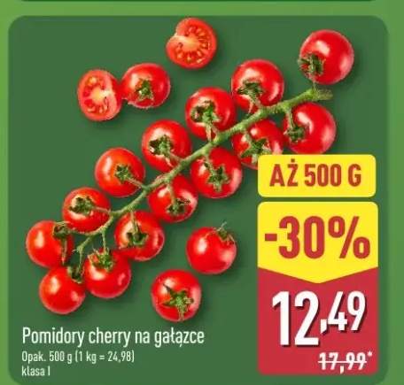 Pomidory cherry na gałązce