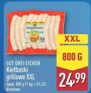 Kiełbaski grillowe XXL