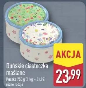 Duńskie ciasteczka maślane różne rodzaje