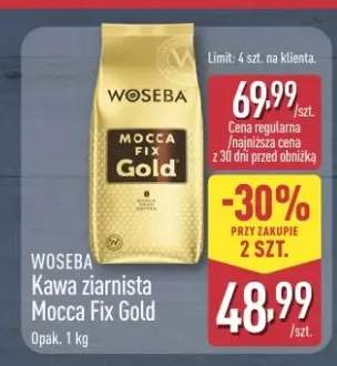 Kawa ziarnista Mocca Fix Gold