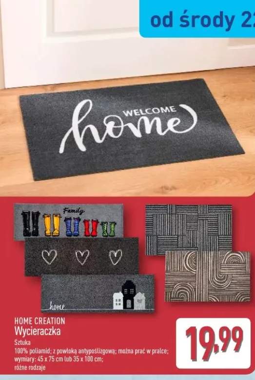 Wycieraczka różne rodzaje