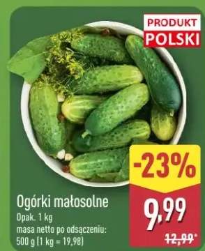 Ogórki małosolne
