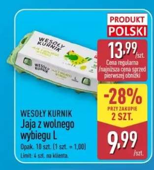 Jaja z wolnego wybiegu L