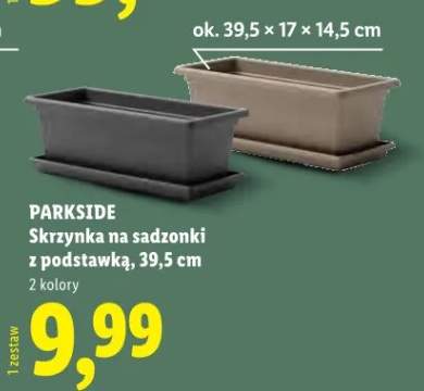 Skrzynka na sadzonki z podstawką, 39,5 cm