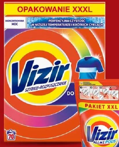 Proszek do prania kolorów