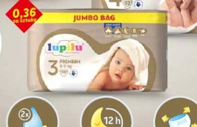 Pieluszki 3, jumbo bag