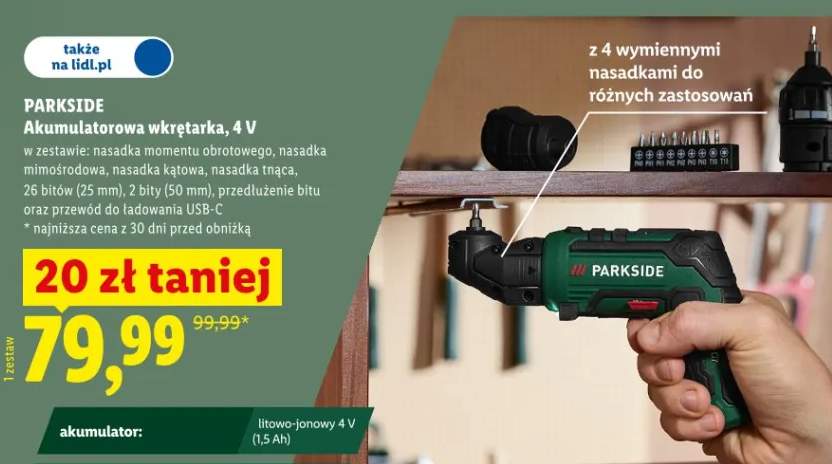 wkrętarka akumulatorowa