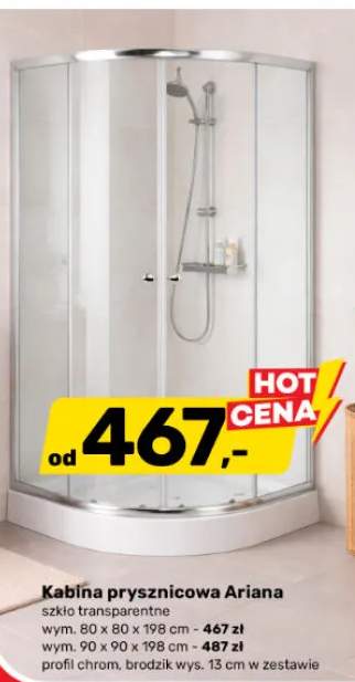 Kabina prysznicowa Ariana