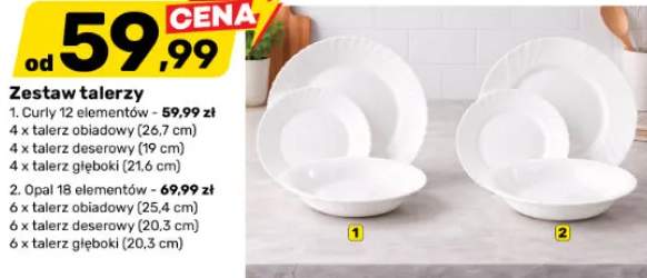 Zestaw talerzy