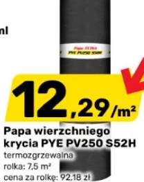 Papa wierzchniego krycia PYE PV250 S52H termozgrzewalna