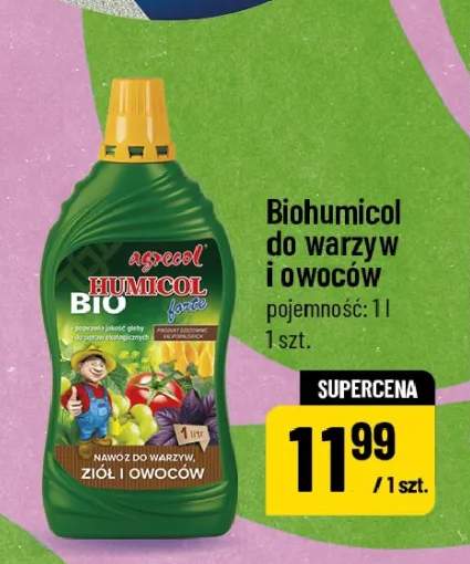 Biohumicol do warzyw i owoców