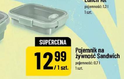 Pojemnik na żywność Sandwich pojemność: 0.7 l