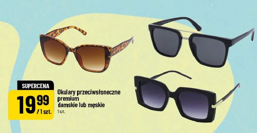 Okulary przeciwsłoneczne premium damskie lub męskie