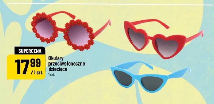 Okulary przeciwsłoneczne dziecięce