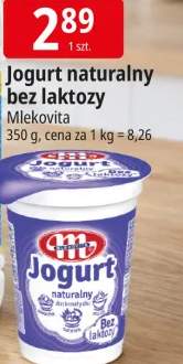 Jogurt naturalny bez laktozy