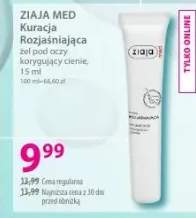 Kuracja rozjaśniająca żel pod oczy