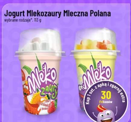 Jogurt Mlekozaury Mleczna Polana