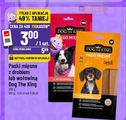 Paski mięsne z drobiem lub wołowiną Snack