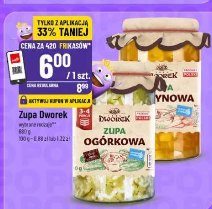 Zupa Dworek Ogórkowa