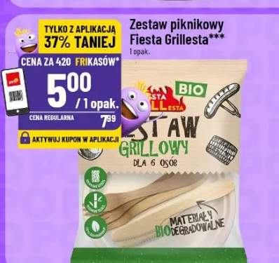 Zestaw piknikowy Fiesta Grillesta 1 opak.