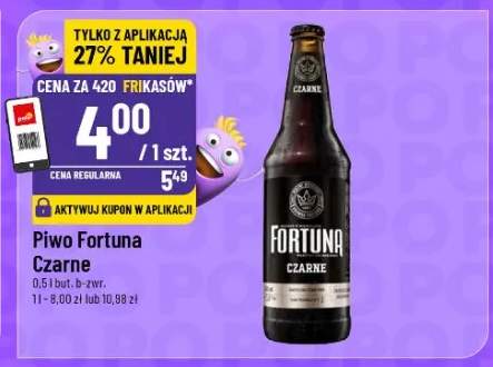 Piwo Fortuna Czarne