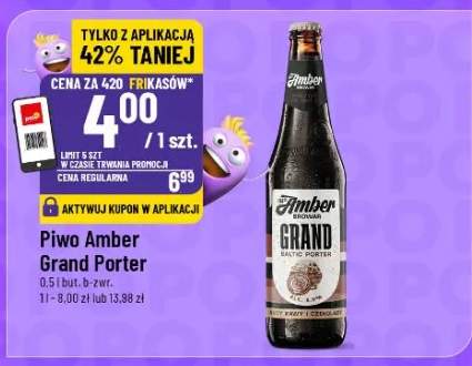 Piwo Amber Grand Porter