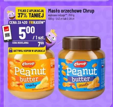Masło orzechowe Chrup Peanut butter