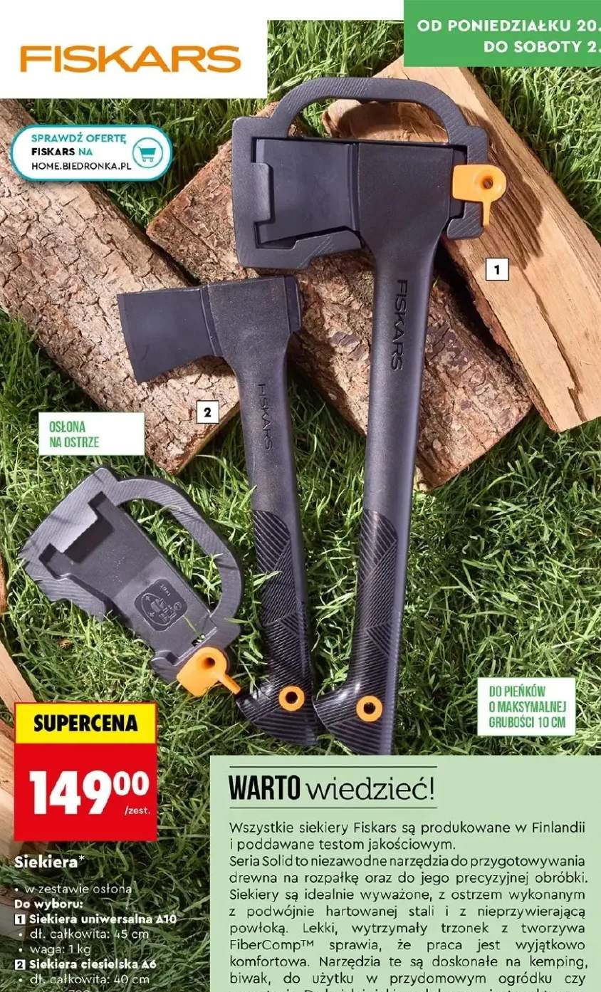 Siekiera ciesielska A6