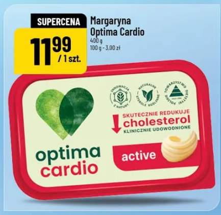 Margaryna Optima Cardio
