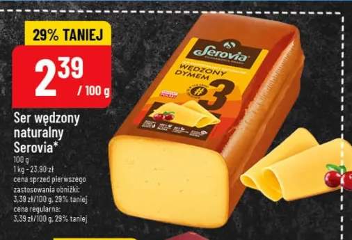 Ser wędzony naturalny Serovia