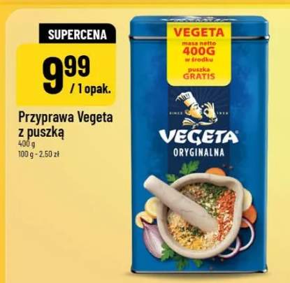 Przyprawa Vegeta z puszką